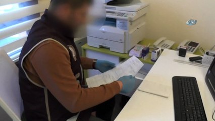 Hayali üretimle vurgun operasyonu kamerada