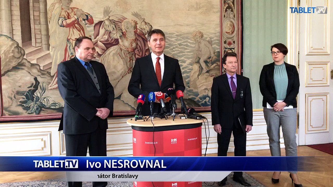 ZÁZNAM: Brífing hlavného mesta SR Bratislavy