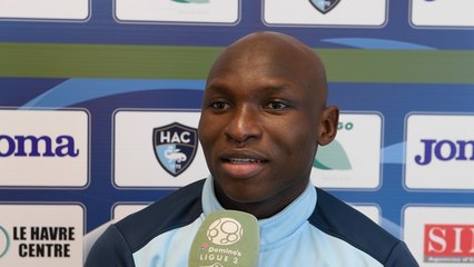 Avant HAC - Bourg-en-Bresse vendredi, interview de Yacouba Coulibaly