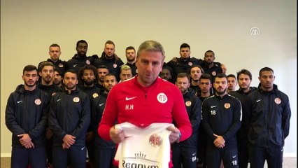 Antalyaspor'dan 'Kalbimiz Mehmetçik' ile videosu - ANTALYA
