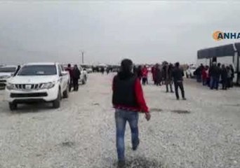 Скачать видео: Kurds Travel to Afrin 'in Solidarity' with Under-Fire Residents