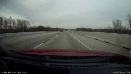 Semi Hits Runaway Tire