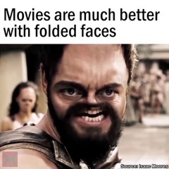 Folded Faces !