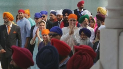 Trudeau visita en India el Templo Dorado de los sijs entre gran expectación