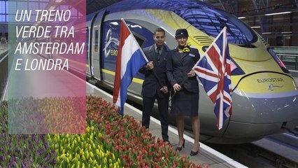 Da Londra ad Amsterdam, guardando fuori dal finestrino