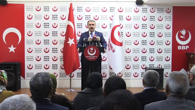 BBP Genel Başkanı Destici: '(Çocuk istismarı) Mutlaka idam cezasının getirilmesi gerekiyor' - ANKARA