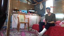 Mersin Afrin'de Ayağı Kırılan Uzman Çavuşu, Gazi Ağabeyi Karşıladı