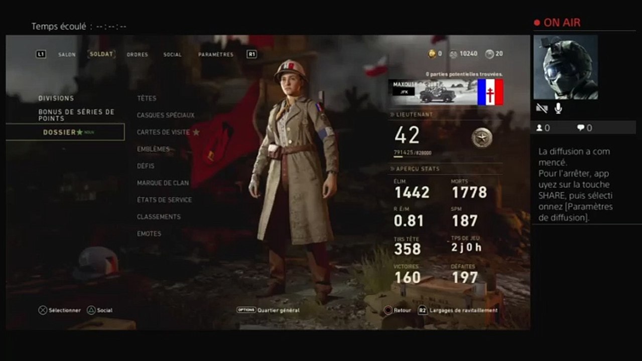 Diffusion PS4 en direct de MAXOU (2)