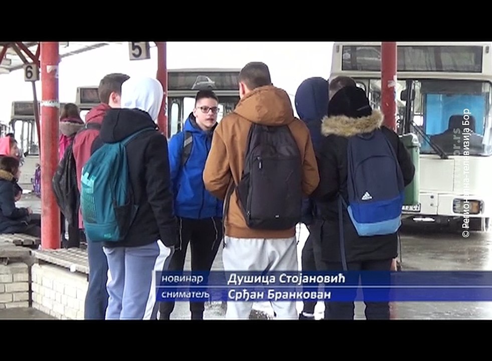 Za besplatan prevoz učenika Opština Majdanpek izdvaja 21,5 M, 21. februar 2018. (RTV Bor)