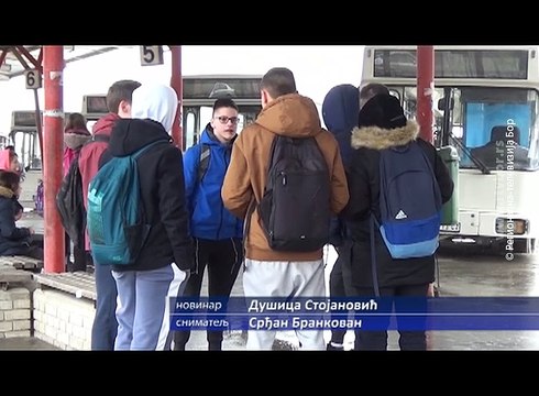 Za besplatan prevoz učenika Opština Majdanpek izdvaja 21,5 M, 21. februar 2018. (RTV Bor)