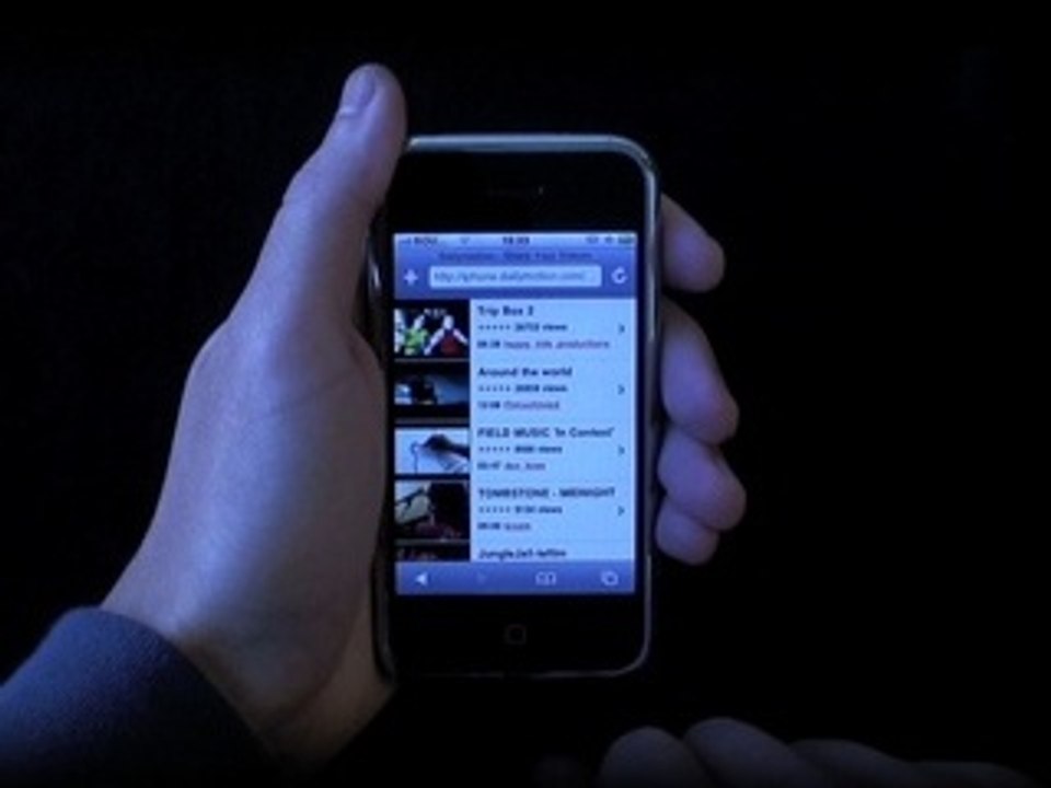 Dailymotion + iPhone