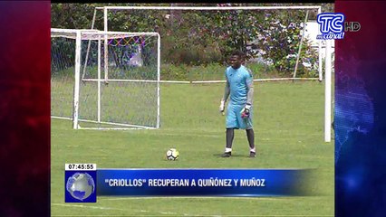 El Nacional recupera jugadores para su partido de Sudamericana