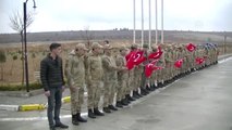 Afrin'e Giden Jöh'ler ve Güvenlik Korucularına İkram
