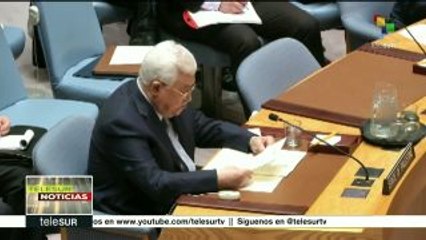Abbas solicita en ONU nuevo mecanismo para mediar con Israel
