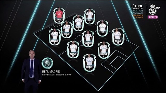Alineación del Real Madrid ante el Leganés (La Liga)