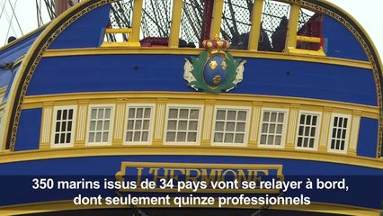 L'Hermione reprend la mer, cap vers l’Afrique