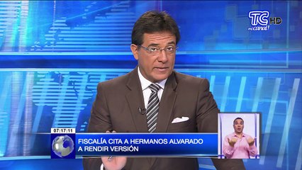 Fiscalía cita a hermanos Alvarado a rendir versión