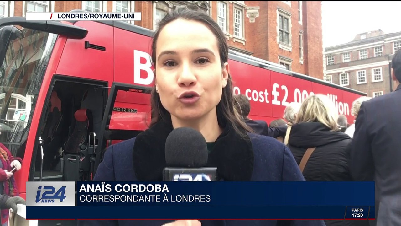Londres: un bus pour lutter contre le Brexit