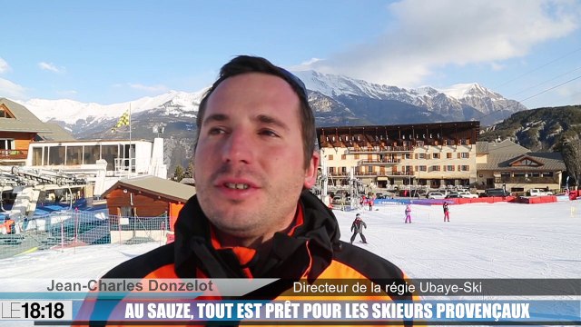 Au Sauze, tout est prêt pour les skieurs provençaux