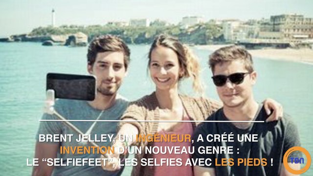 Finies les perches à selfies : découvrez le Selfiefeet , pour faire des selfies ... avec les pieds !