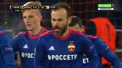 Alan Dzagoev  Goal HD -CSKA Moscow	1-0	FK Crvena zvezda 21.02.2018