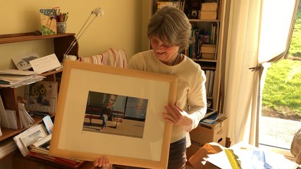 Marie-Christine Chantrait explique ses œuvres