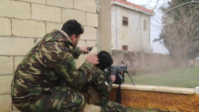 TSK ve Öso, Afrin'in Kuzeydoğusundaki Uverkan Köyünü Teröristlerden Temizledi