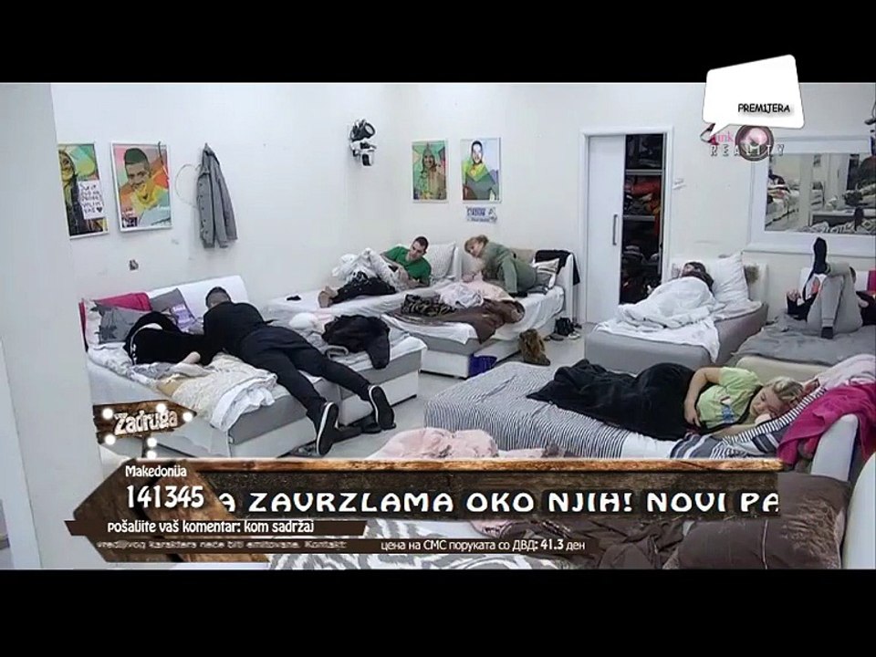 SLOBA OSTAVIO LUNUI U SUZAMA  U KREVETU   I OTISAO