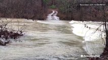 Reed Timmer reports dangerous flash flood conditions in Arkansas