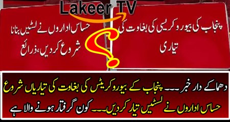 Breaking News Regarding Punjab's Bureaucrats