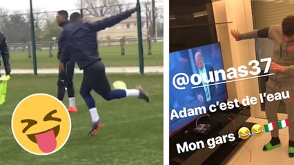 Le Zap : Malcom régale à l'entraînement, Ounas c'est de l'eau