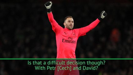 Download Video: Wenger confirms Ospina will start League Cup final