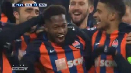 Fred Goal - Shakhtar Donetsk 2-1 Roma - 21.02.2018
