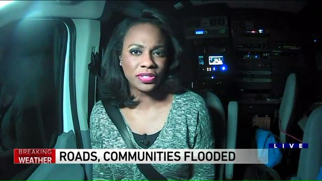 Video Shows Woman Being Rescued from Car Stranded in Illinois Flood Waters