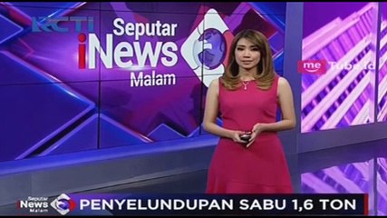 Olah TKP Kapal Penyelundup 1,6 Ton Sabu di Batam