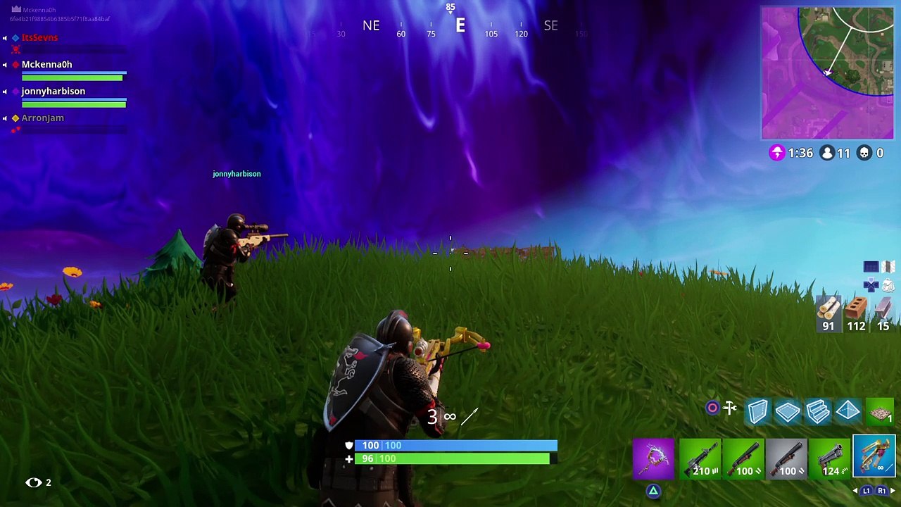 Fortnite_2 bow hits, 1 headshot