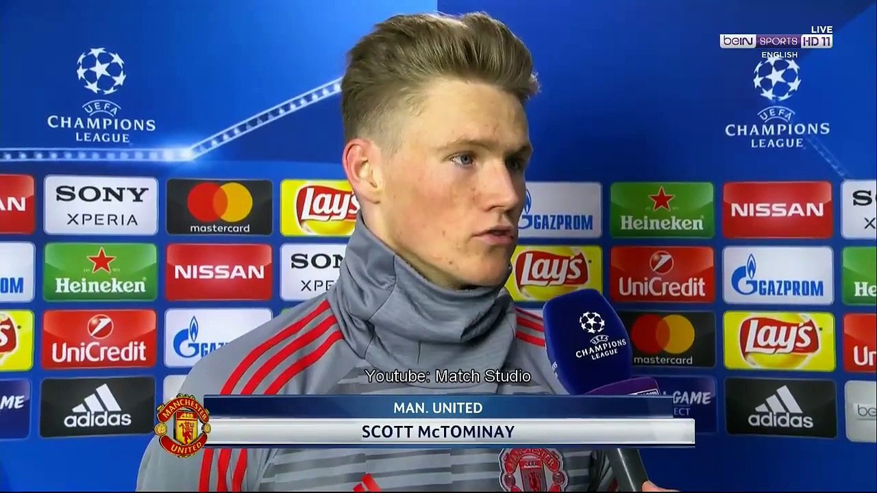 Sevilla vs Manchester united - McTominay Post match interview