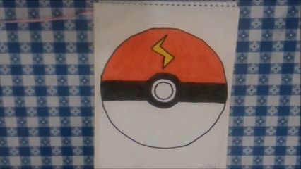Speed Drawing - Pikachu Ball