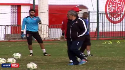 اخر استعدادات الوداد لنهائي كأس  السوبر ضد مازيمبي + تصريح البنزرتي