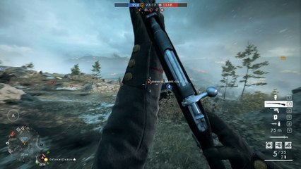 Battlefield 1 - Caporetto Hardcore Conquest Gameplay (No commentary)