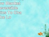 KOVOT Sequin Mermaid Style Throw Blanket 50 x 60  Reversible Color Sequins To Change The