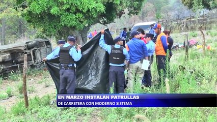 En Marzo instalaran patrullas de carretera con moderno sistema