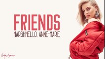 FRIENDS - Marshmello & Anne-Marie (Lyrics) -