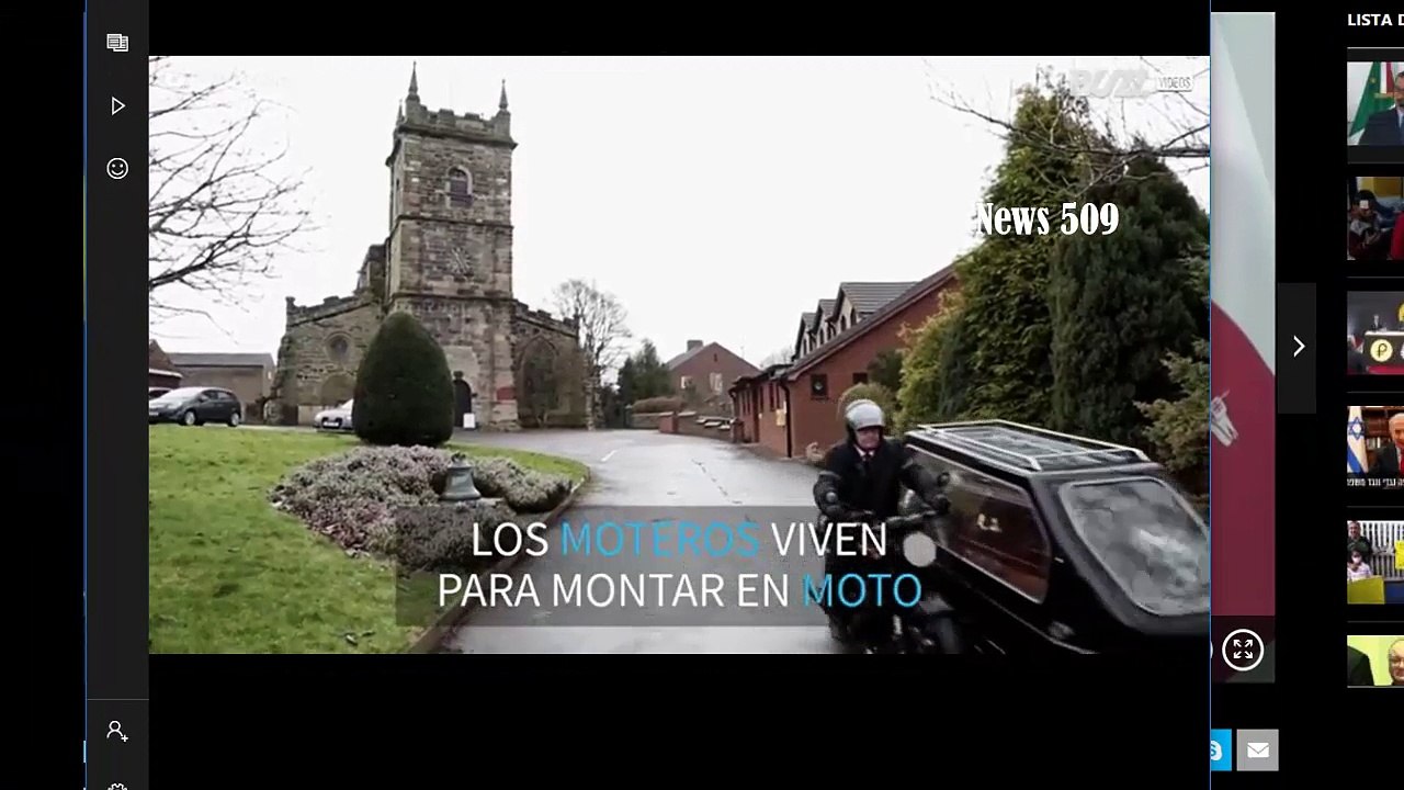 ¿Haz visto una moto Fúnebre alguna vez?