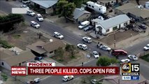 Three people killed, suspect injured in Phoenix officer-involved shooting