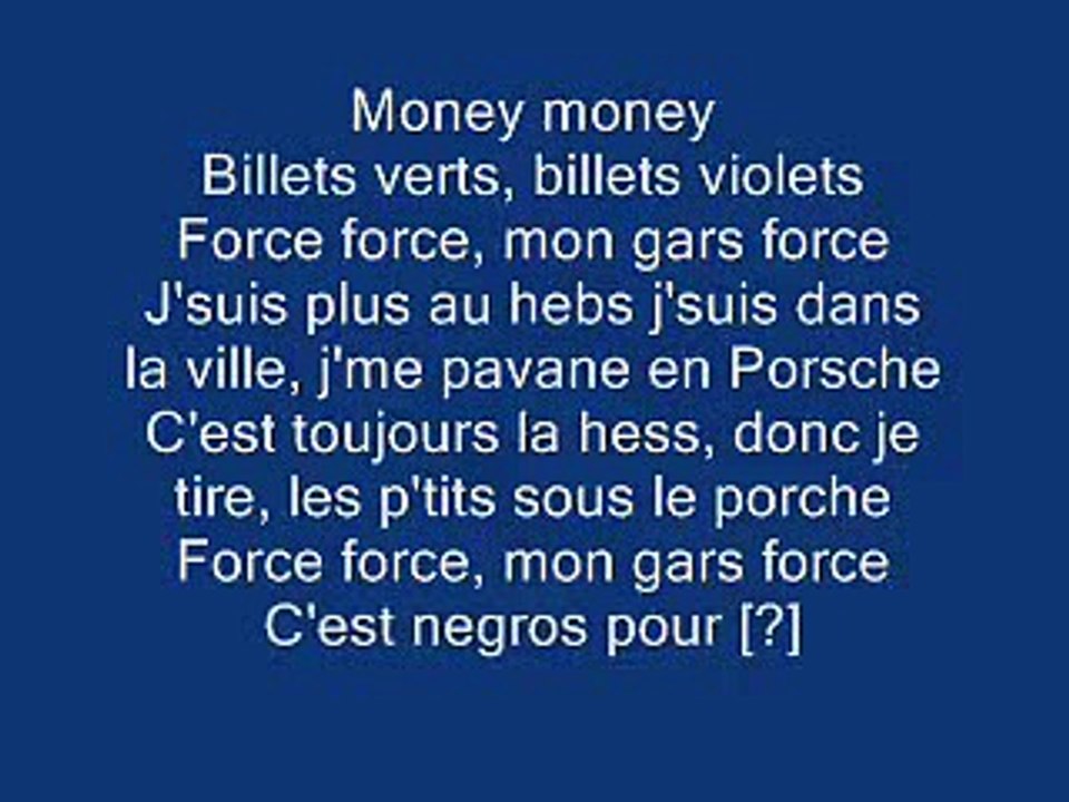 Madrane - Force (lyrics_paroles)