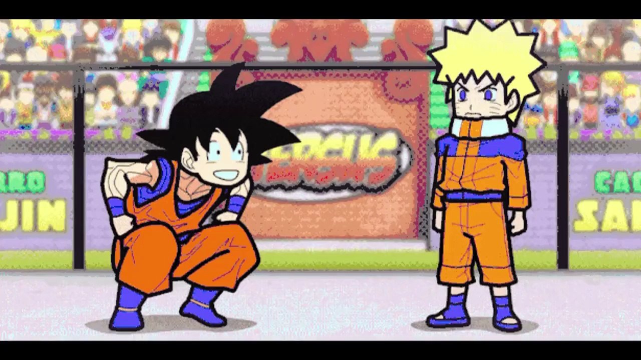 Sangoku VS Naruto
