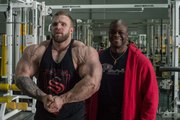 Freddy Palmer Ottawa Personal Trainer Shoulder Workout With Client Iain Valliere, IFBB Pro. Bodybuilding.
