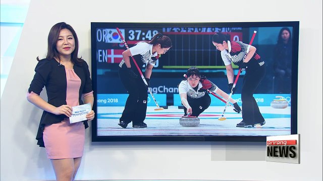South Korean women's curling team finishes round robin session in 1st