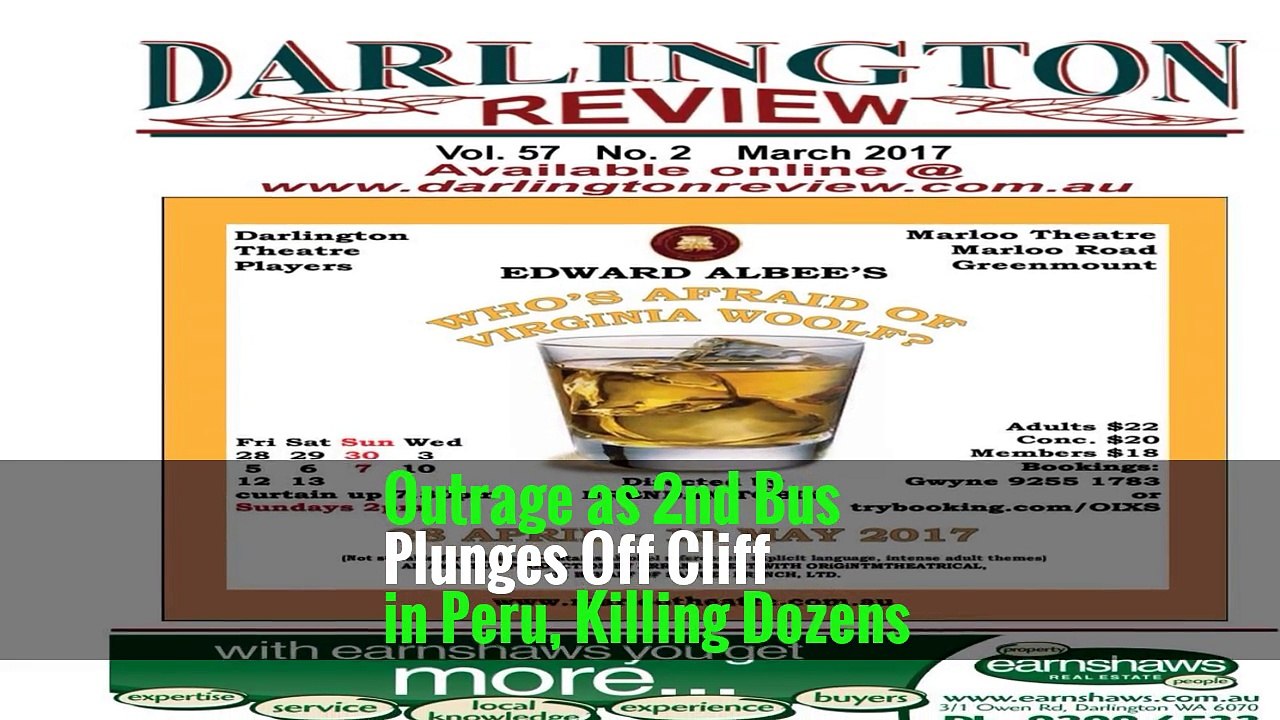 Outrage as 2nd Bus Plunges Off Cliff in Peru, Killing Dozens